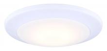 Canarm LED-SM6DL-WT-C - LED Disk, 6 IN White Color Trim, 15W Dimmable, 3000K, 1000 Lumen, Surface mounted