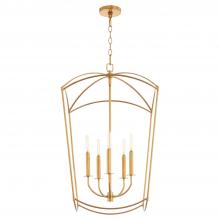 Quorum 6812-5-74 - MANTLE 5LT ENTRY - GL