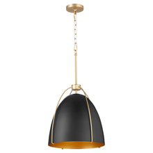 Quorum 860-3-5980 - JAMIE 18" 3LT PENDANT - MB/AGB