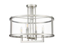 HOMEnhancements 70493 - Ravenna 4-Light Semi Flush Mount - NK