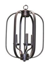 HOMEnhancements 18197 - Victoria Series 3-Light Small Entry Cage - RB