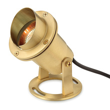 50W MR16 BRASS SUBMERSIBLE POND LIGHT