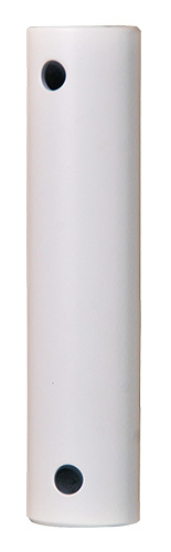 24-inch Ceiling Fan Downrod - Matte White