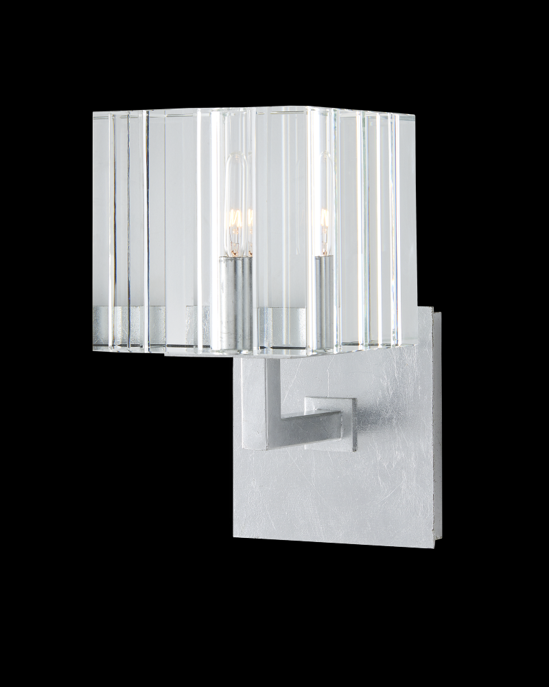 Valerio Silver Wall Sconce