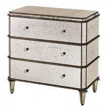 Currey 4204 - Antiqued Mirror Chest