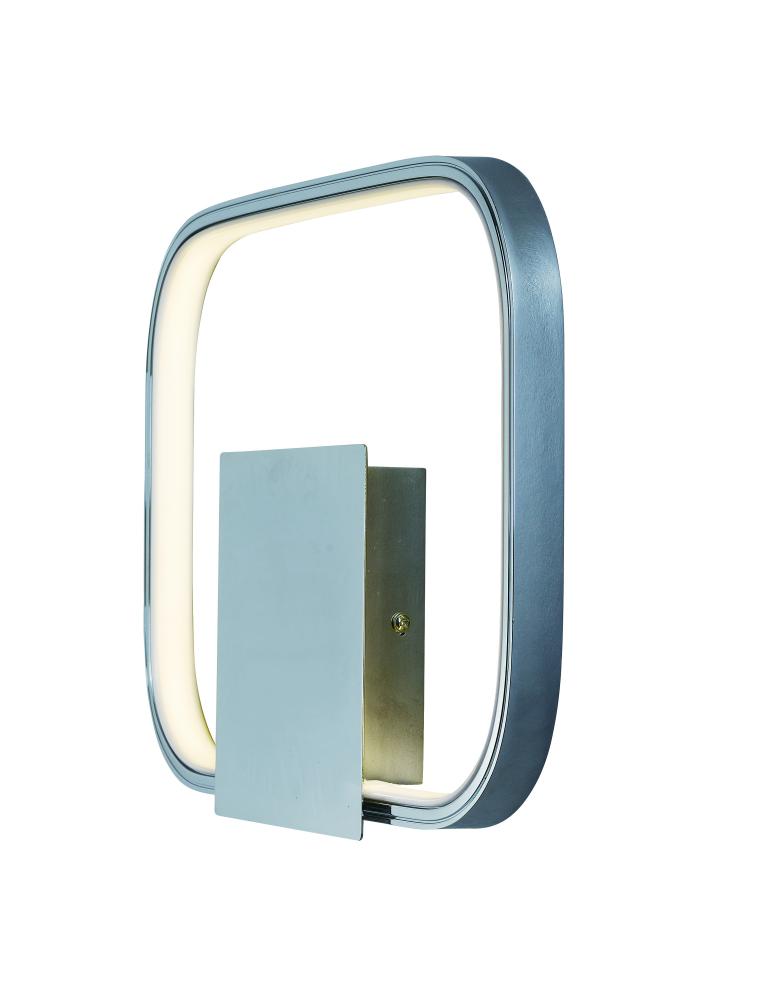 Squared LED-Wall Sconce