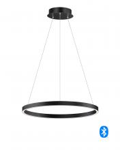 ET2 E22724-BK - Groove-Single Pendant