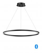 ET2 E22728-BK - Groove-Single Pendant